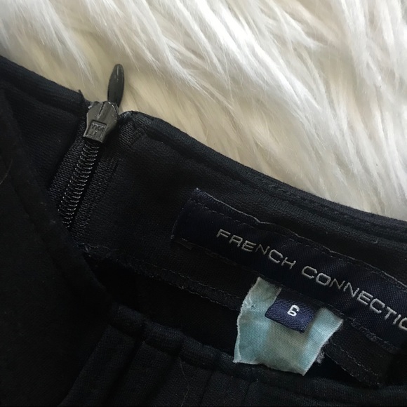 Bustier Style Black French Connection Dress - Picture 4 of 5